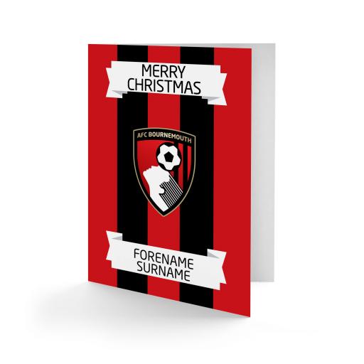 AFC Bournemouth Crest Christmas Card
