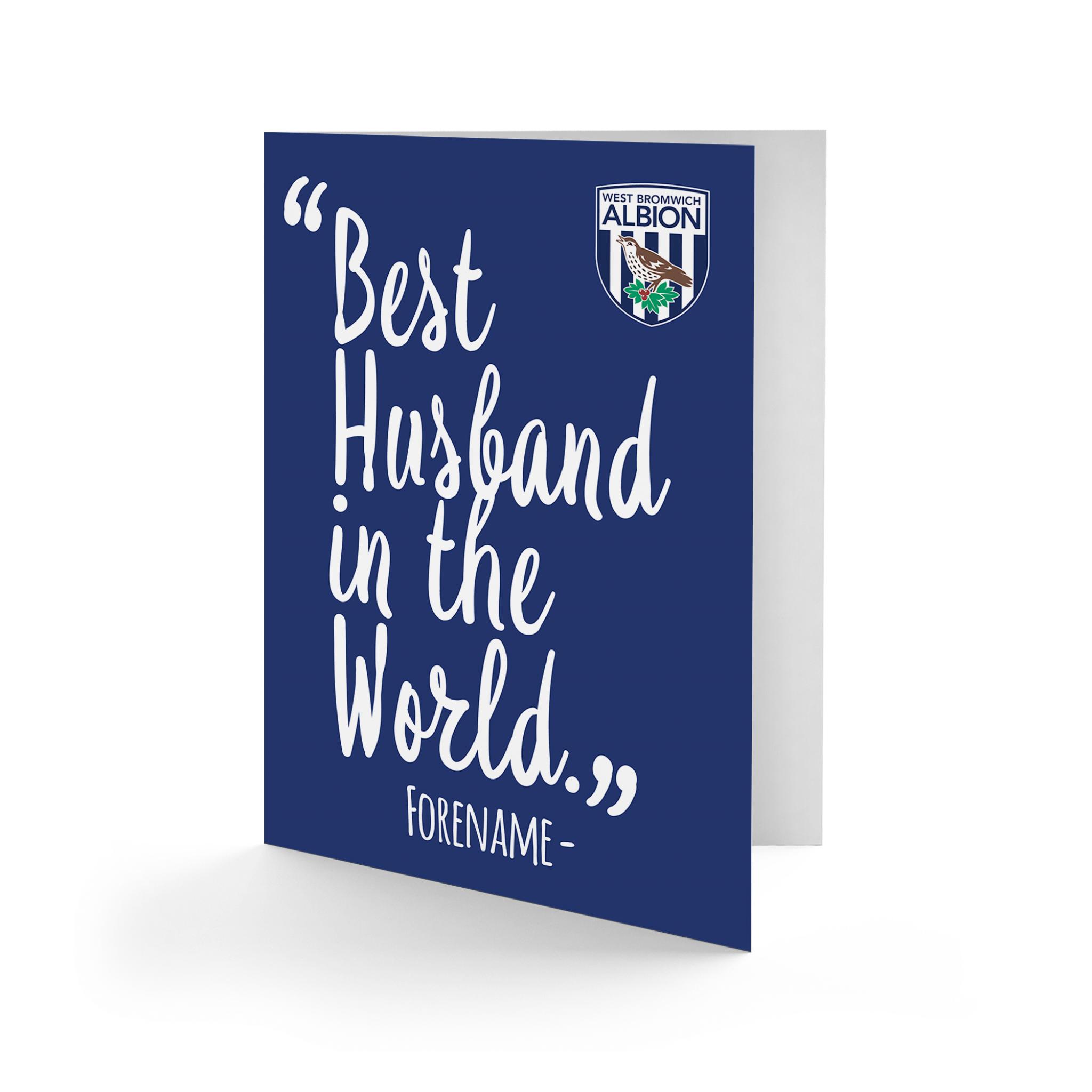 Official Personalised Birmingham City FC Crest Birthday Card