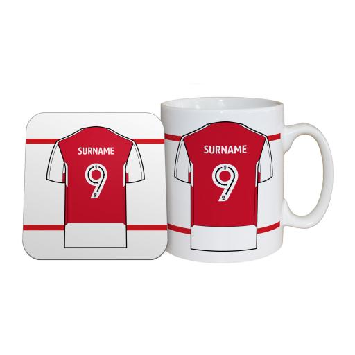 Fleetwood Town FC Shirt Mug & Coaster Set