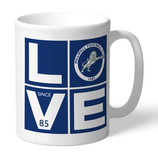 Personalised Millwall Love Mug.