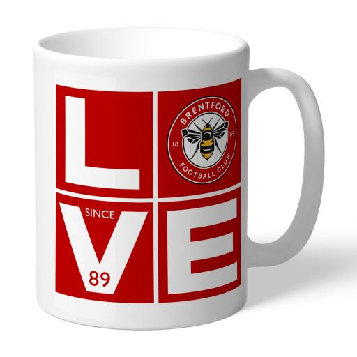 Personalised Brentford Love Mug.