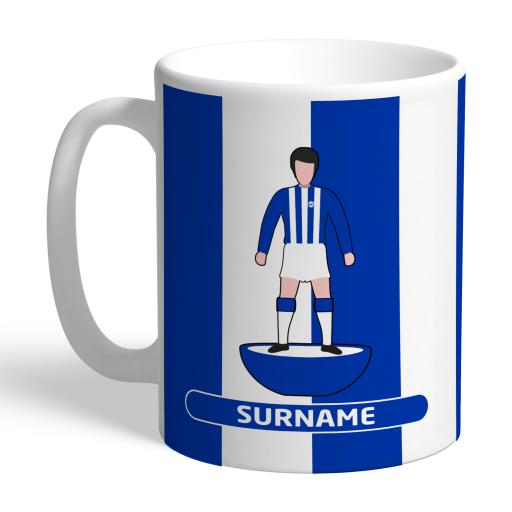 Personalised Brighton & Hove Albion FC Player Figure Mug.