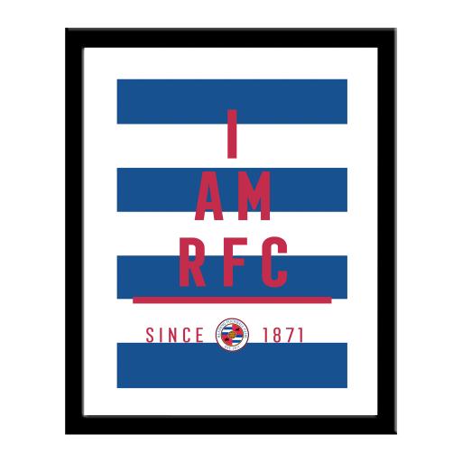 Personalised Reading FC I Am Print.