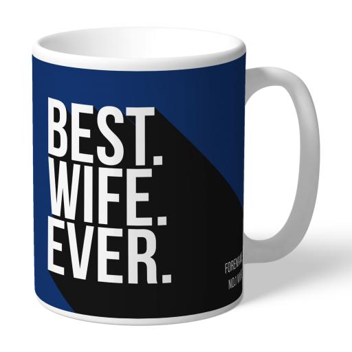 Personalised Millwall Best Wife Ever Mug.