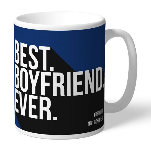 Personalised Millwall Best Boyfriend Ever Mug.