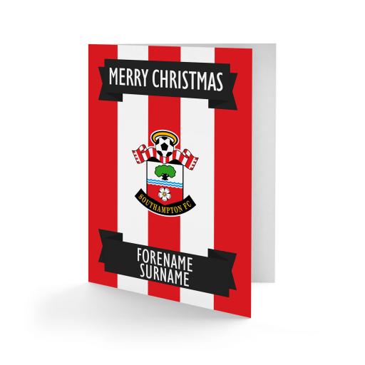Southampton FC Crest Christmas Card