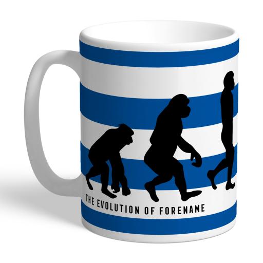 Personalised Queens Park Rangers FC Evolution Mug.