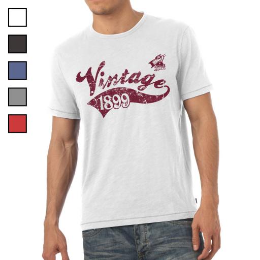 Personalised Scunthorpe United FC Mens Vintage T-Shirt.