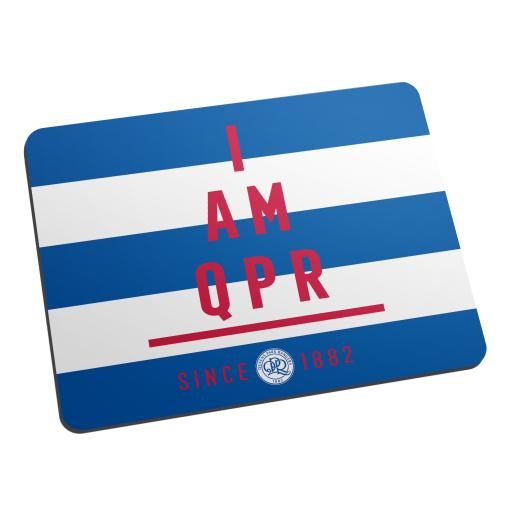 Personalised Queens Park Rangers FC I Am Mouse Mat.