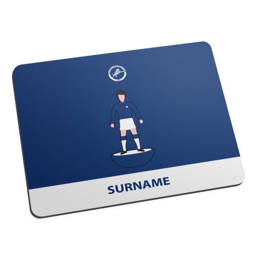Personalised Millwall Player Figure Mouse Mat.