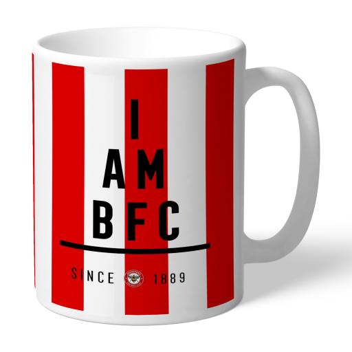 Personalised Brentford I Am Mug.