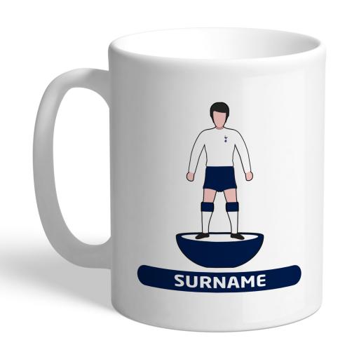 Personalised Tottenham Hotspur Player FC Figure Mug.