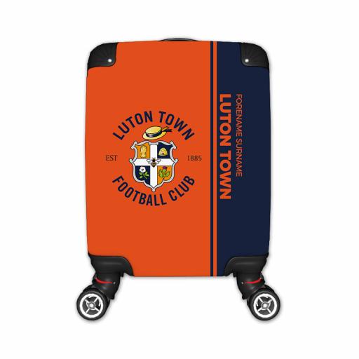 Personalised Luton Town FC Crest Kid's Suitcase.