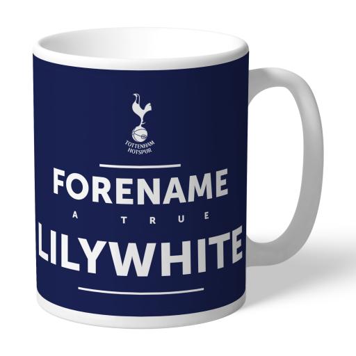 Personalised Tottenham Hotspur True Mug.
