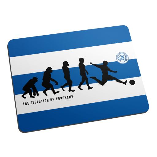 Personalised Queens Park Rangers FC Evolution Mouse Mat.