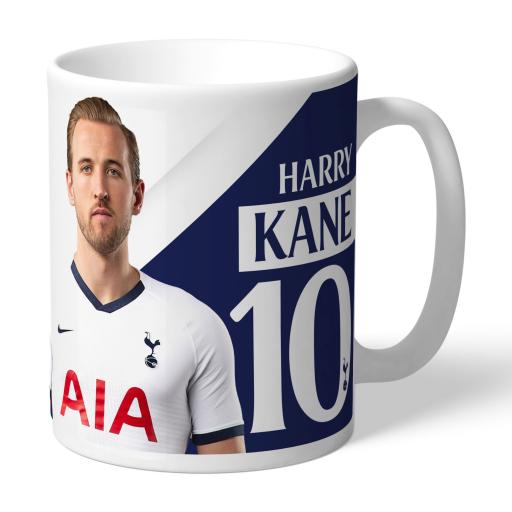 Personalised Tottenham Hotspur Kane Autograph Mug.