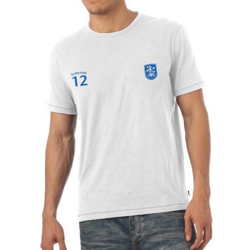Personalised Huddersfield Town Mens Sports T-Shirt.