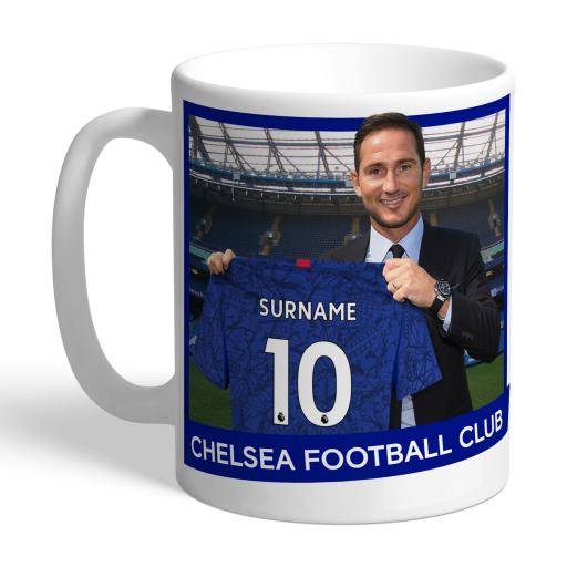 Personalised Chelsea FC Manager Mug.
