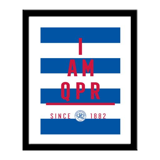 Personalised Queens Park Rangers FC I Am Print.