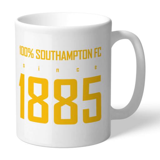 Personalised Southampton FC 100 Percent Mug.