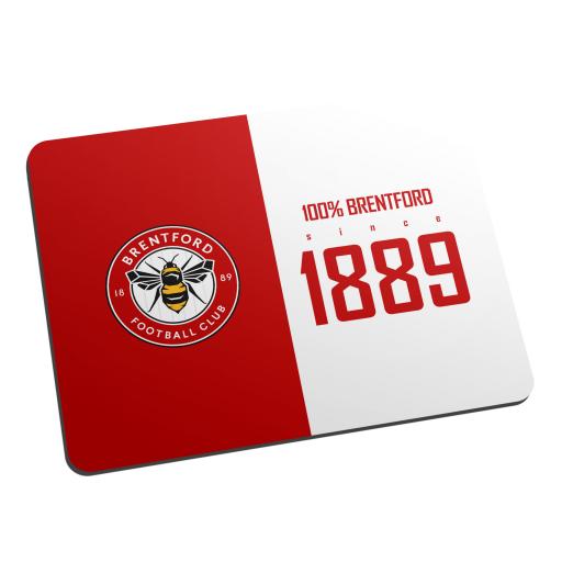 Personalised Brentford FC 100 Percent Mouse Mat.