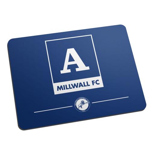 Personalised Millwall Monogram Mouse Mat.