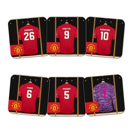 Manchester United FC Dressing Room Coasters