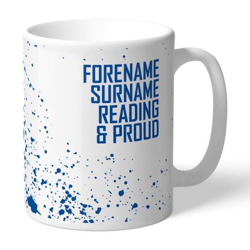 Personalised Reading FC Proud Mug.