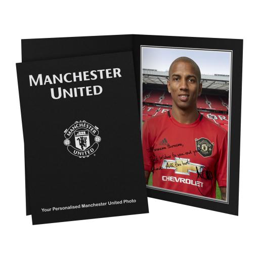 Personalised Manchester United FC Young Autograph Photo Folder.