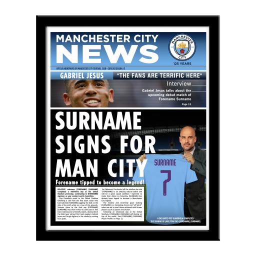 Manchester City FC News
