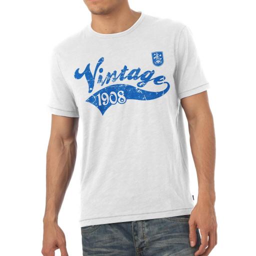 Personalised Huddersfield Town Mens Vintage T-Shirt.