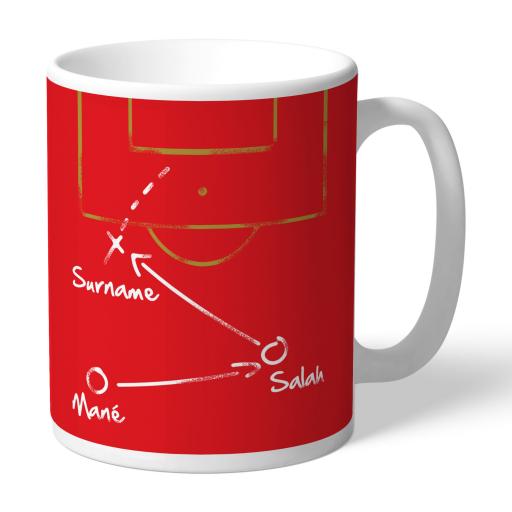 Personalised Liverpool FC Tactics Mug.
