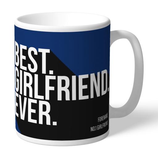 Personalised Millwall Best Girlfriend Ever Mug.