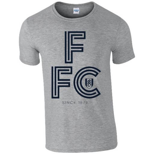 Personalised Fulham FC Stripe T-Shirt.