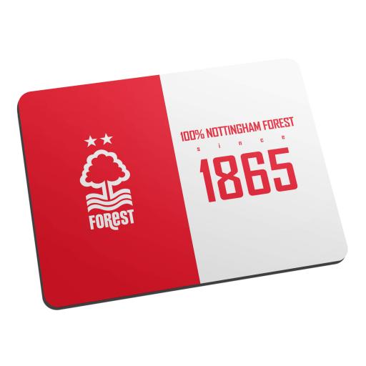 Personalised Nottingham Forest FC 100 Percent Mouse Mat.