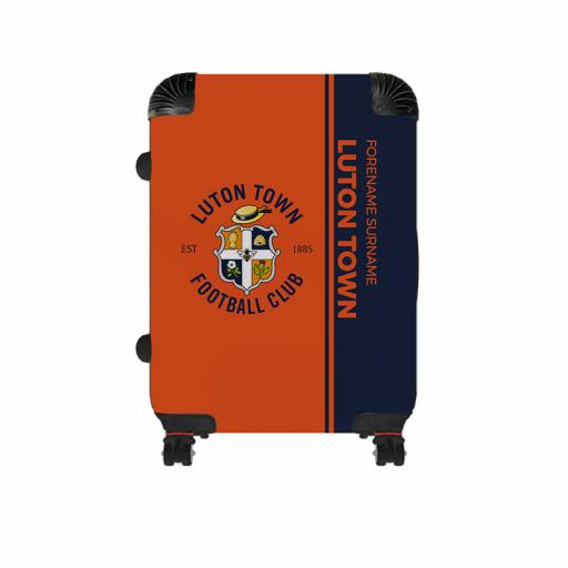 Personalised Luton Town FC Crest Cabin Suitcase.