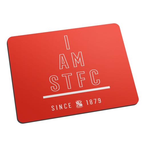 Personalised Swindon Town I Am Mouse Mat.