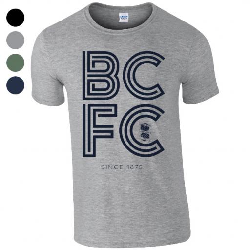 Personalised Birmingham City FC Stripe T-Shirt.