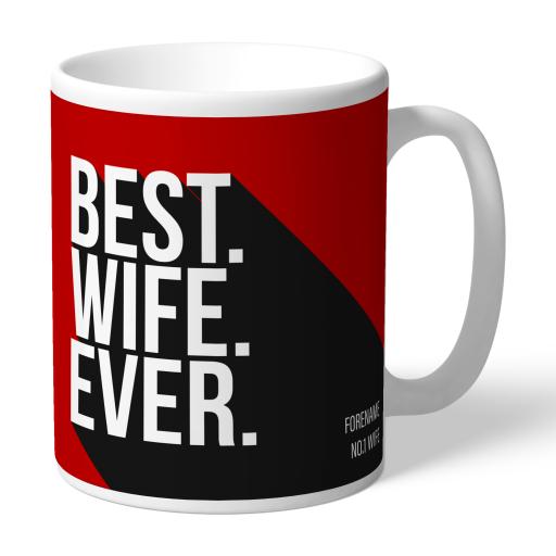 Personalised Brentford Best Wife Ever Mug.