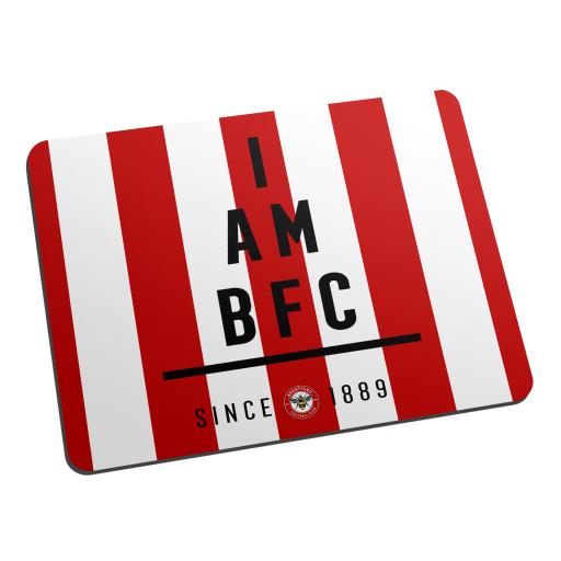 Personalised Brentford I Am Mouse Mat.