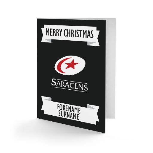 Saracens Crest Christmas Card
