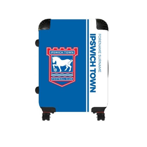 Personalised Ipswich Town FC Crest Cabin Suitcase.
