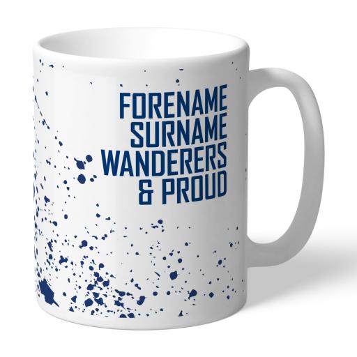 Personalised Bolton Wanderers FC Proud Mug.