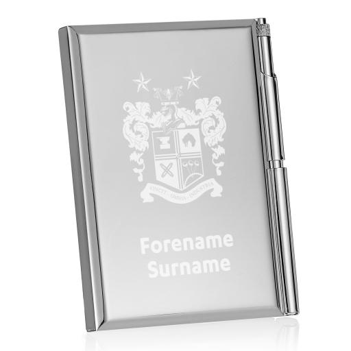 Personalised Bury FC Crest Address Book.