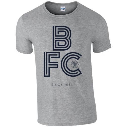 Personalised Blackpool FC Stripe T-Shirt.