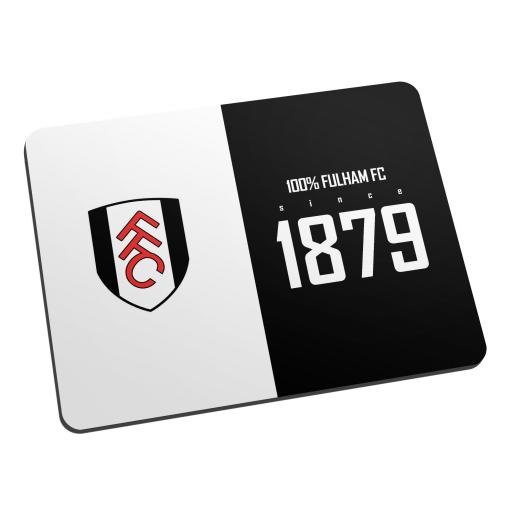 Personalised Fulham FC 100 Percent Mouse Mat.
