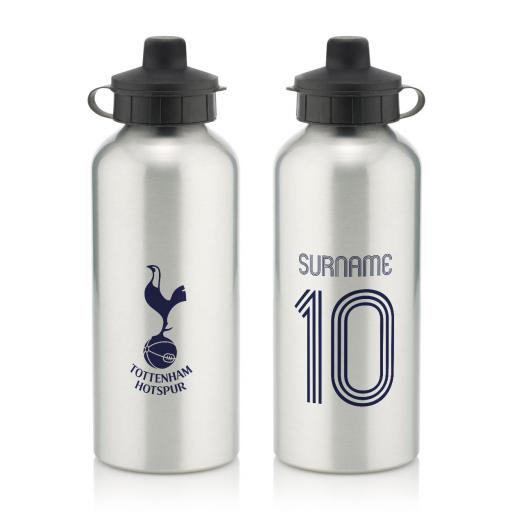 Personalised Tottenham Hotspur Retro Shirt Water Bottle.