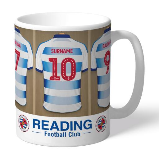 Personalised Reading FC Dressing Room Mug.