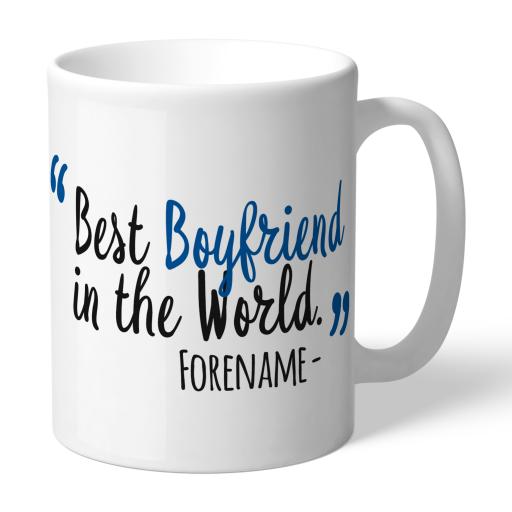 Personalised Birmingham City Best Boyfriend In The World Mug.