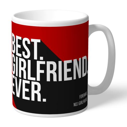 Personalised Brentford Best Girlfriend Ever Mug.